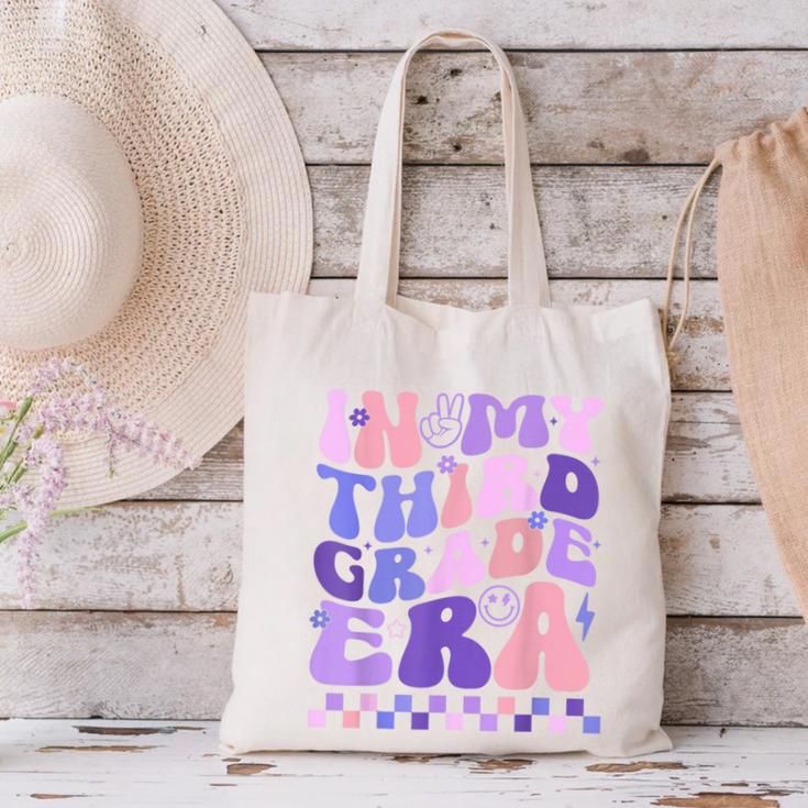 In My Third Grade Era 3rd Grade Teacher Student Boy Girl Canvas Tote Bag, gift for family, gift for coworker In My Third Grade Era 3rd Grade Teacher Student Boy Girl Canvas Tote Bag, gift for family, gift for coworker