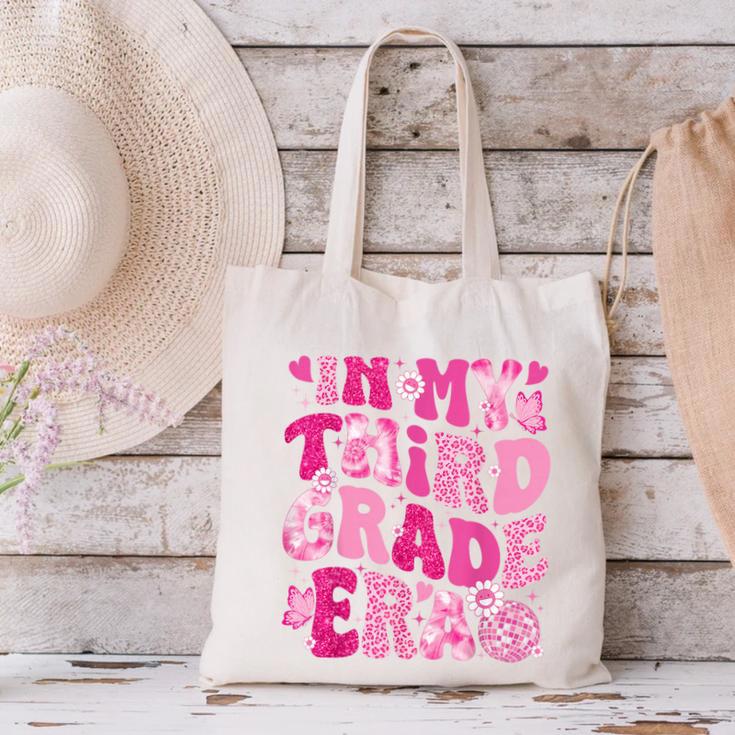 In My Third Grade Era Teachers Women Back To School Girls Canvas Tote Bag, gift for family, gift for coworker In My Third Grade Era Teachers Women Back To School Girls Canvas Tote Bag, gift for family, gift for coworker