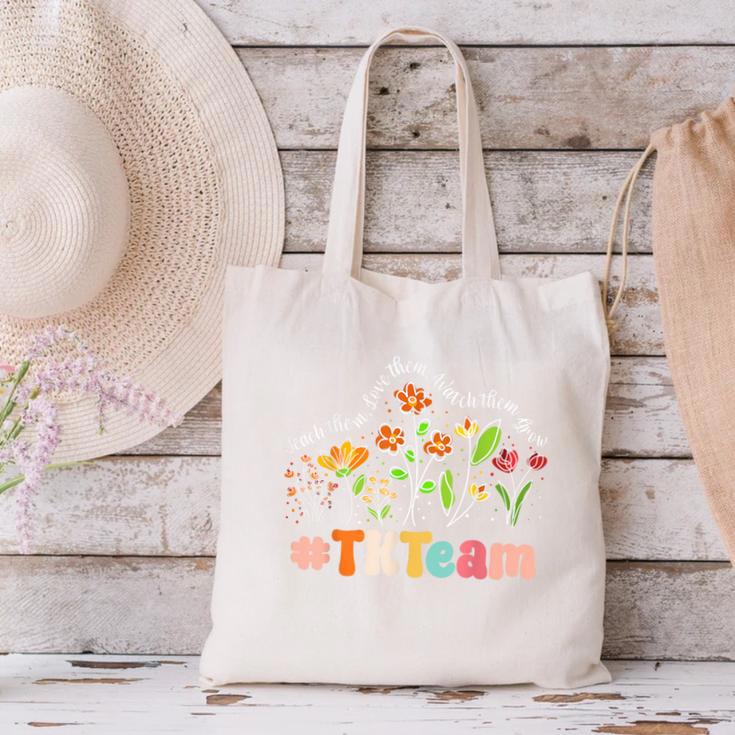 TK Team Appreciation Week Teacher Back To School Canvas Tote Bag, gift for family, gift for coworker