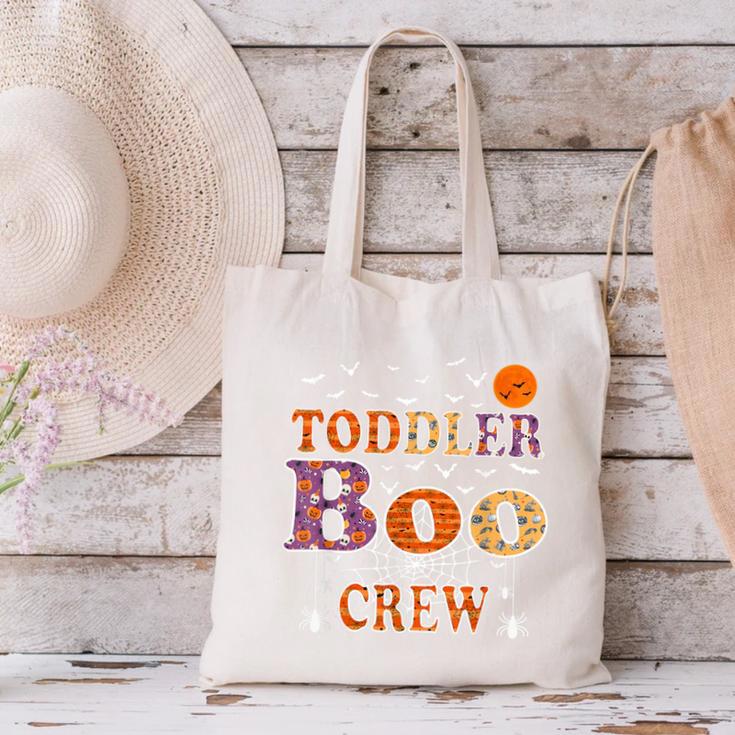 Toddler Boo Crew Halloween Daycare Teacher Kids Canvas Tote Bag, gift for family, gift for coworker Toddler Boo Crew Halloween Daycare Teacher Kids Canvas Tote Bag, gift for family, gift for coworker