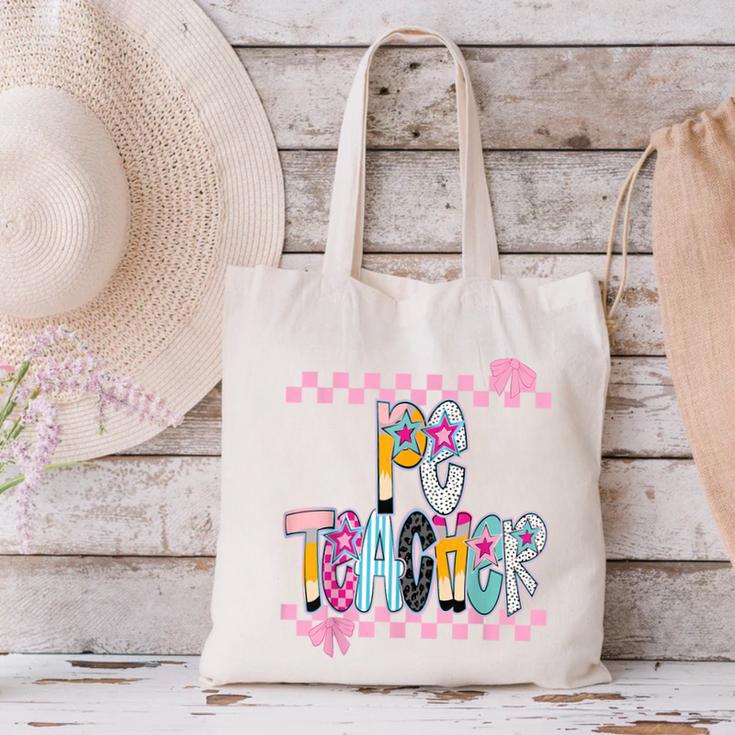 Women PE Teacher Back To School Physical Education Teacher Canvas Tote Bag, Pe Teacher Tote Bags, gift for family, gift for coworker Women PE Teacher Back To School Physical Education Teacher Canvas Tote Bag, Pe Teacher Tote Bags, gift for family, gift for coworker