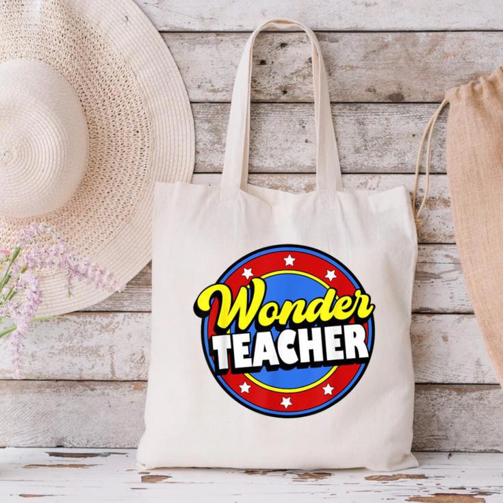 Wonder Teacher Super Woman Power Superhero Back To School Canvas Tote Bag, Super Teacher Tote Bags, gift for family, gift for coworker Wonder Teacher Super Woman Power Superhero Back To School Canvas Tote Bag, Super Teacher Tote Bags, gift for family, gift for coworker