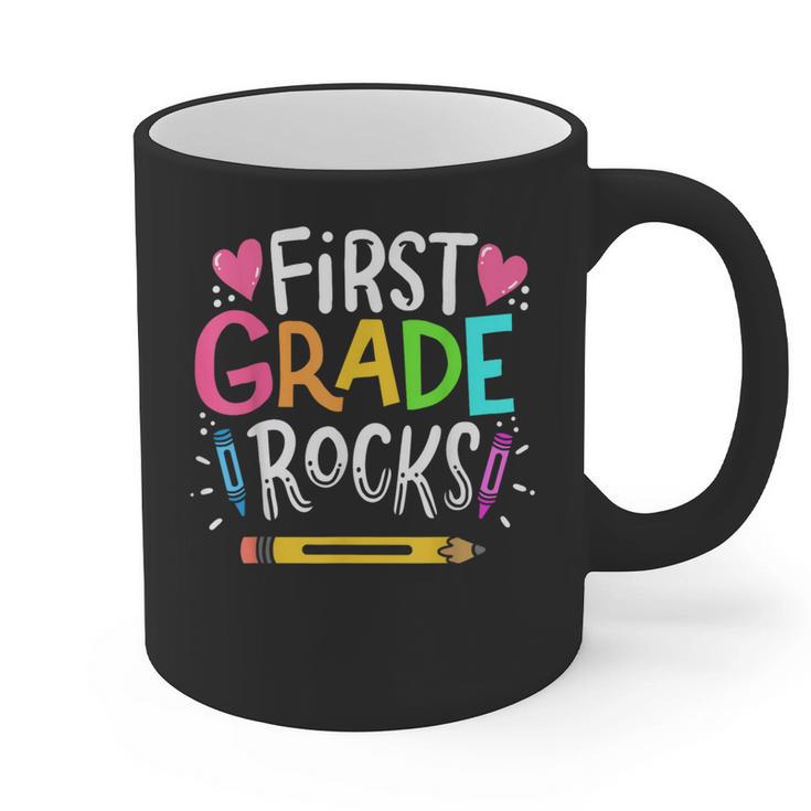 1st Grade Teacher Graphic Print Coffee Mug