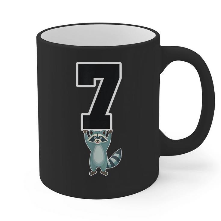 6 7 Matching Teachers Halloween Costume Raccoon Graphic Print Coffee Mug