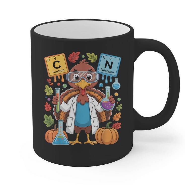 67 Chemistry Science Teacher Periodic Table Thanksgiving Graphic Print Coffee Mug