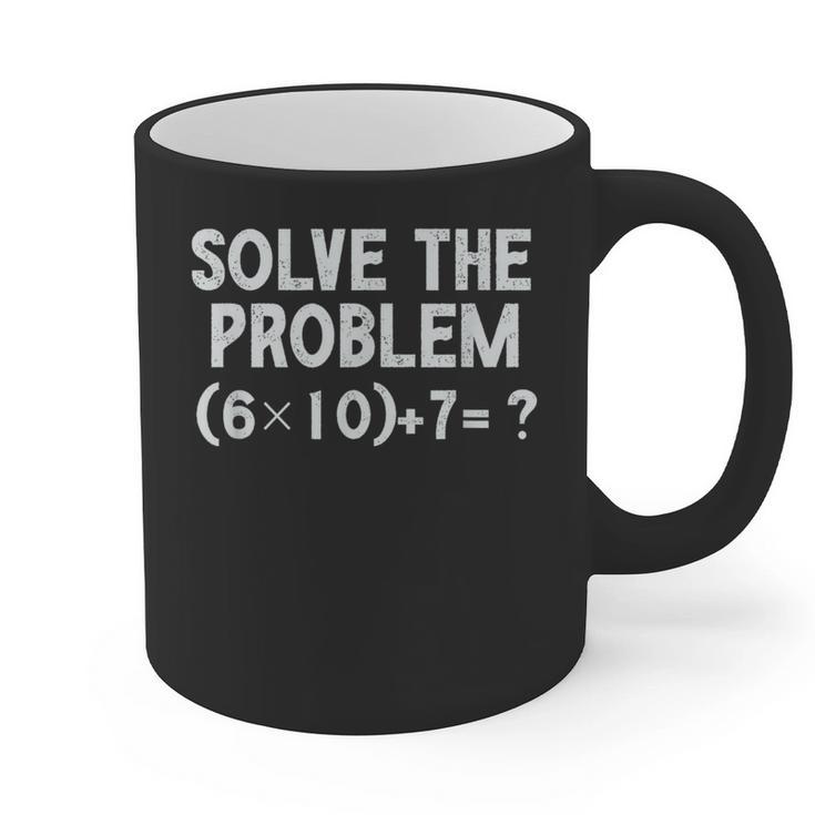 67 Meme PEMDAS Elementary Math Teacher Brainrot Joke Graphic Print Coffee Mug