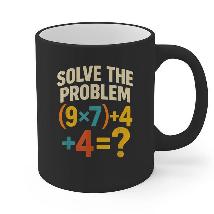 67 Meme Pemdas Elementary Math Teacher Brainrot Joke Graphic Print Coffee Mug