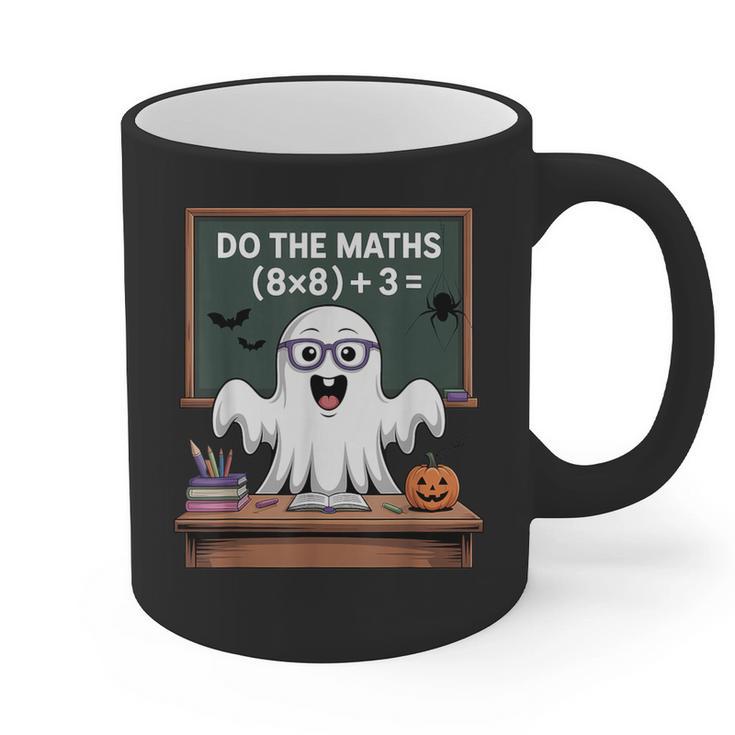 67 Teacher Halloween Ghost Six Seven Meme Do The Maths Graphic Print Coffee Mug