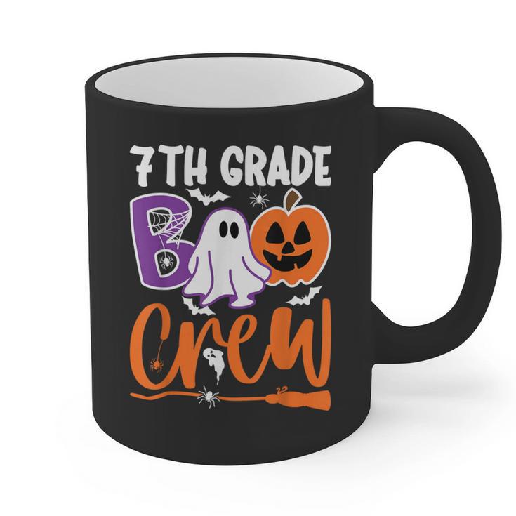 7th Grade Boo Crew Teacher Student Halloween Costume Graphic Print Coffee Mug