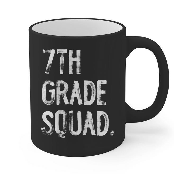 7th Grade Squad Back To School Student Teacher Graphic Print Coffee Mug