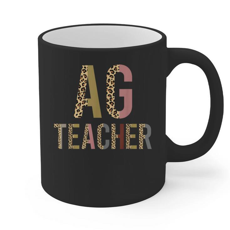 AG Teacher Farmer Life Agriculture Teacher Graphic Print Coffee Mug