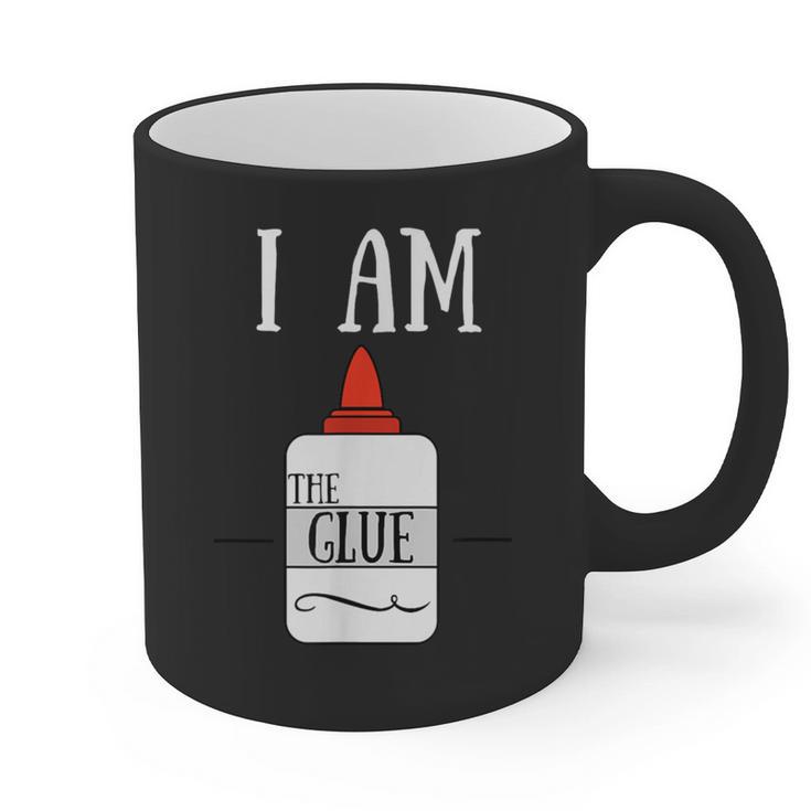 Art Teacher T-Shirt I Am The Glue Graphic Print Coffee Mug