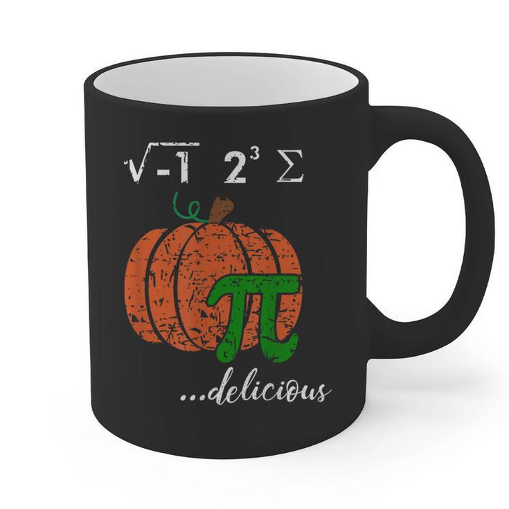 I Ate Some Pumpkin Pi Pie Math Teacher Halloween For Men Women Kids Graphic Print Coffee Mug