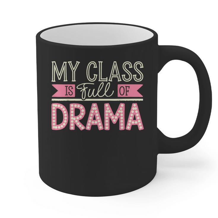 Theatre School Drama Class Musical Theater Drama Teacher Graphic Print Coffee Mug
