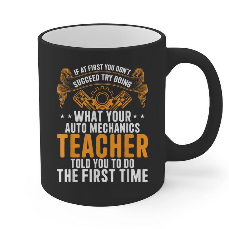 Auto Mechanic Teacher Car Repair Auto Mechanic Graphic Print Coffee Mug