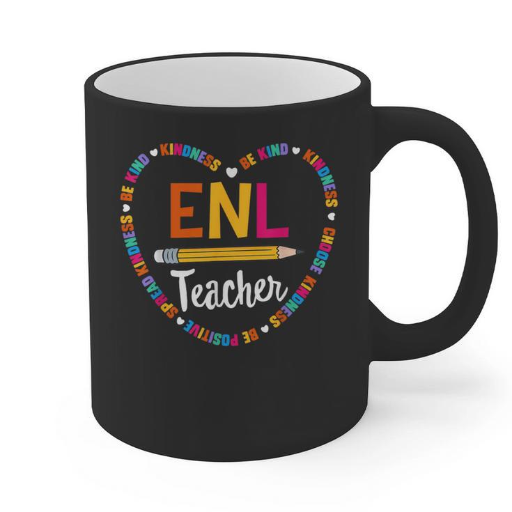 Back To School Tee ENL Teacher English New Language Squad Graphic Print Coffee Mug