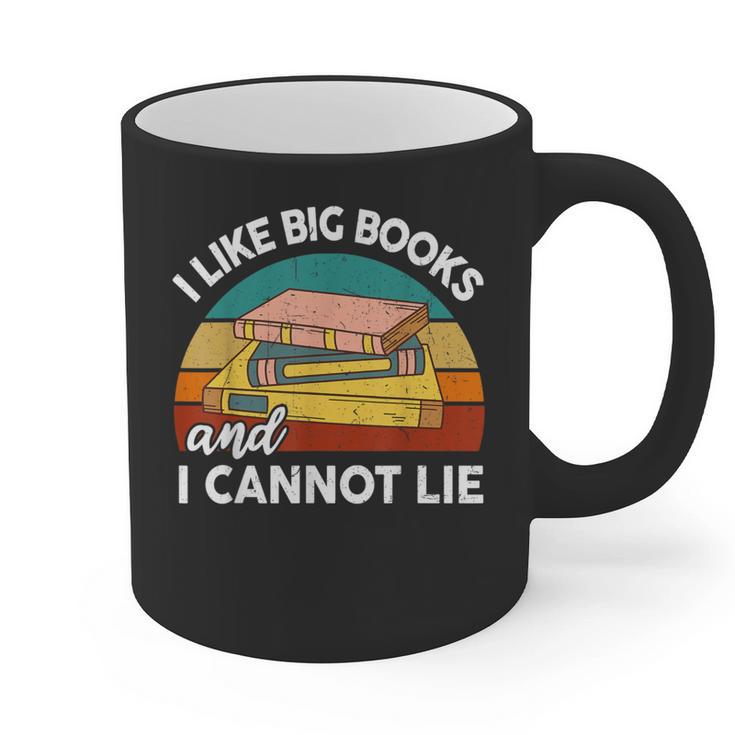 I Like Big Book Cant Lie Nerd School Librarian Teacher For Men Women Kids Graphic Print Coffee Mug