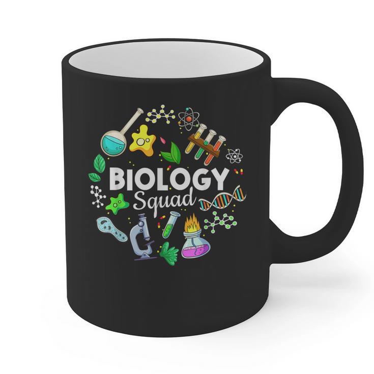 Biology Squad Science Teacher Student Biologist Graphic Print Coffee Mug