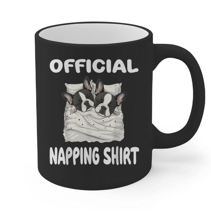 Boston Terrier Dog Official Sleepshirt Pajamas Nightgown For Men Women Kids Graphic Print Coffee Mug, trending gift
