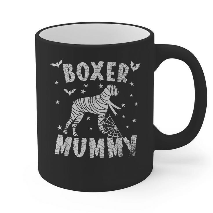 Boxer Dog Mama Halloween Graphic Print Coffee Mug