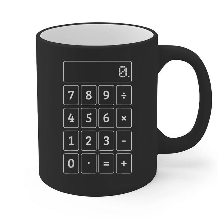 Calculator Costume Halloween Math Teacher Nerd For Men Women Graphic Print Coffee Mug