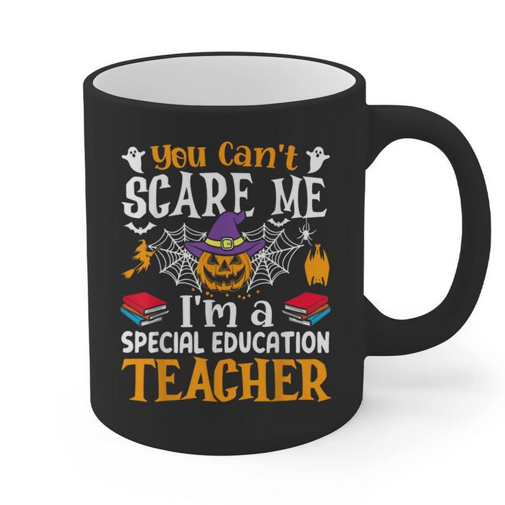 You Can't Scare Me I'm A Special Education Teacher Halloween Graphic Print Coffee Mug