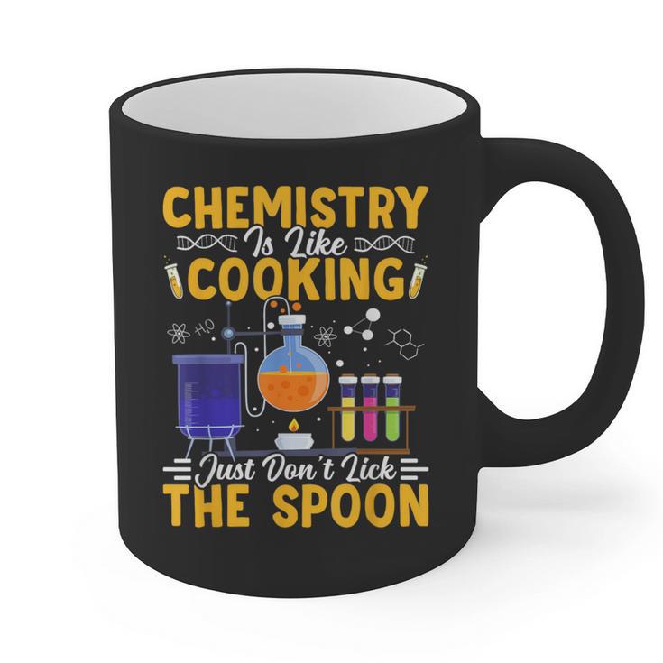 Chemistry Is Like Cooking Science Teacher Student Graphic Print Coffee Mug