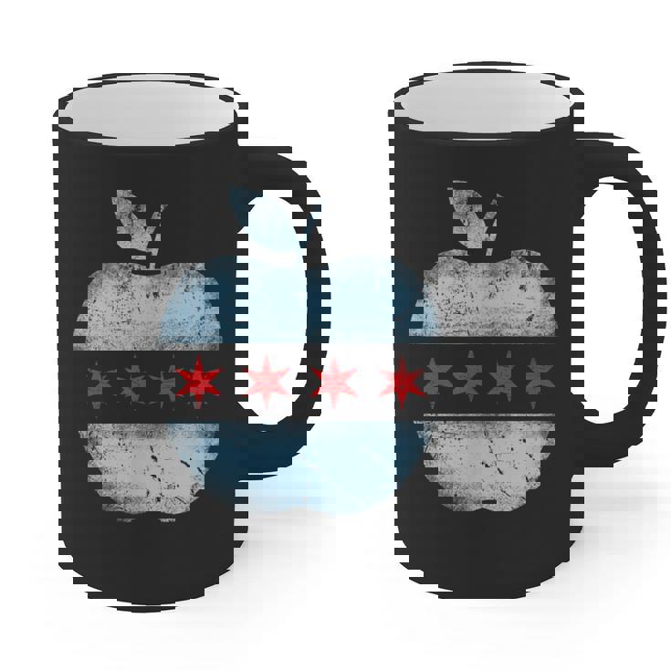 Chicago Flag Teacher School Cute Graphic Print Coffee Mug