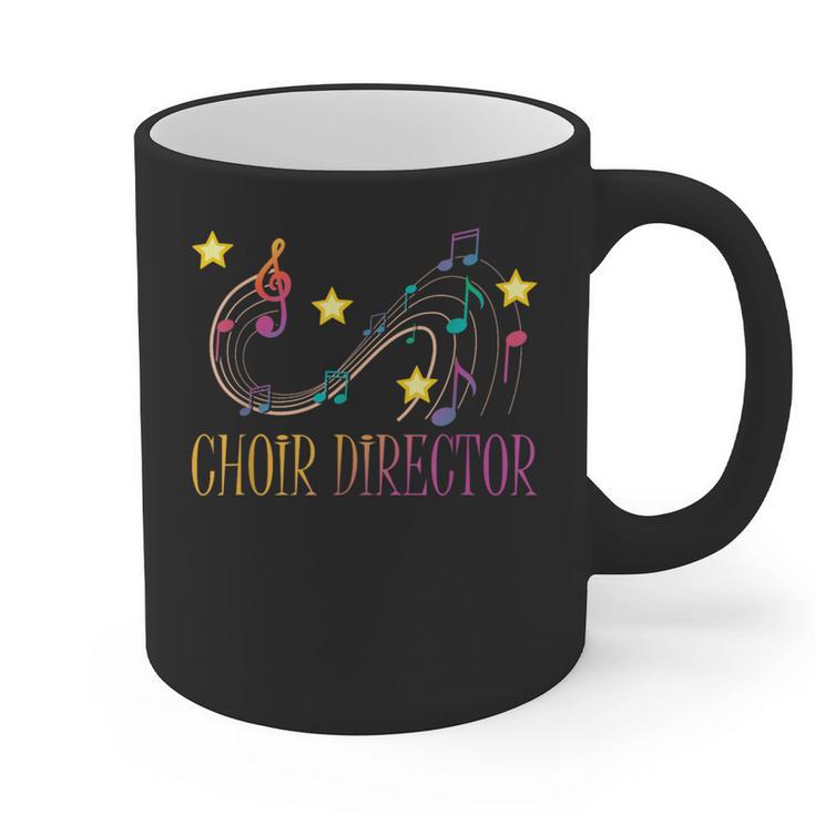 Choir Director T-Shirt Music Choral Teacher Graphic Print Coffee Mug