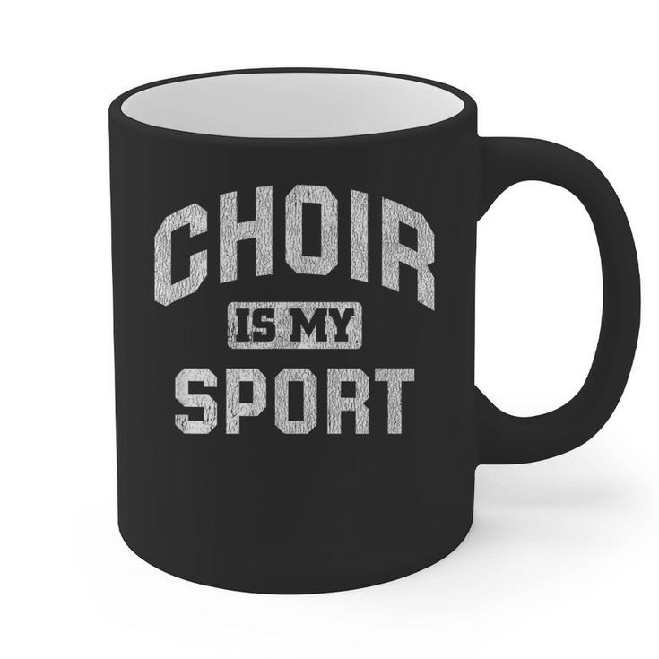 Choir Is My Sport Quote Choir Teacher Graphic Print Coffee Mug