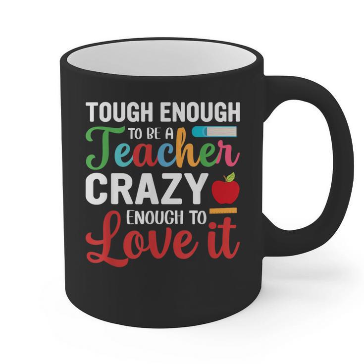 Crazy Teacher Men Women School Teachers Graphic Print Coffee Mug