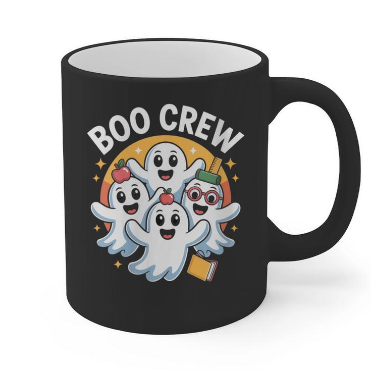 Cute Group Matching Teachers Halloween Graphic Print Coffee Mug