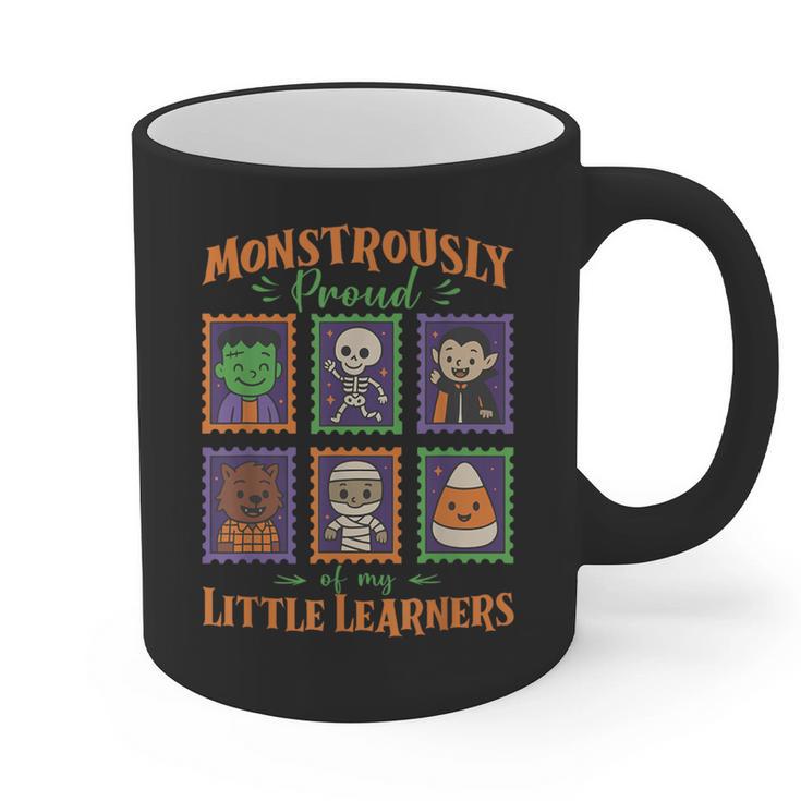 Cute Halloween Teacher Graphic Print Coffee Mug