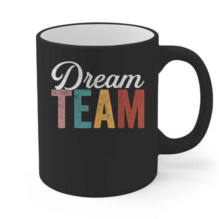 Dream Team Last Day Of School Back To School Teacher Kids Graphic Print Coffee Mug