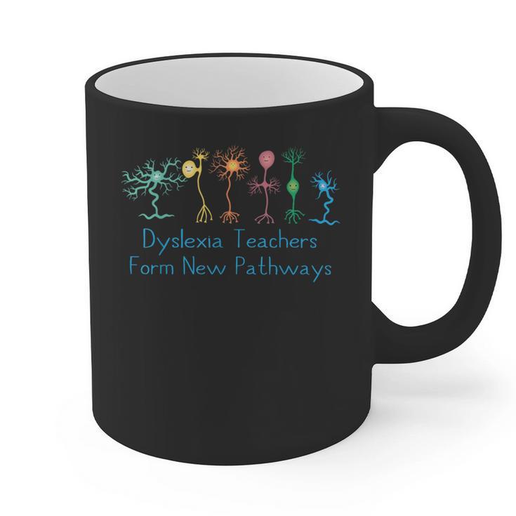 Dyslexia Teachers Form New Pathways Awareness Graphic Print Coffee Mug