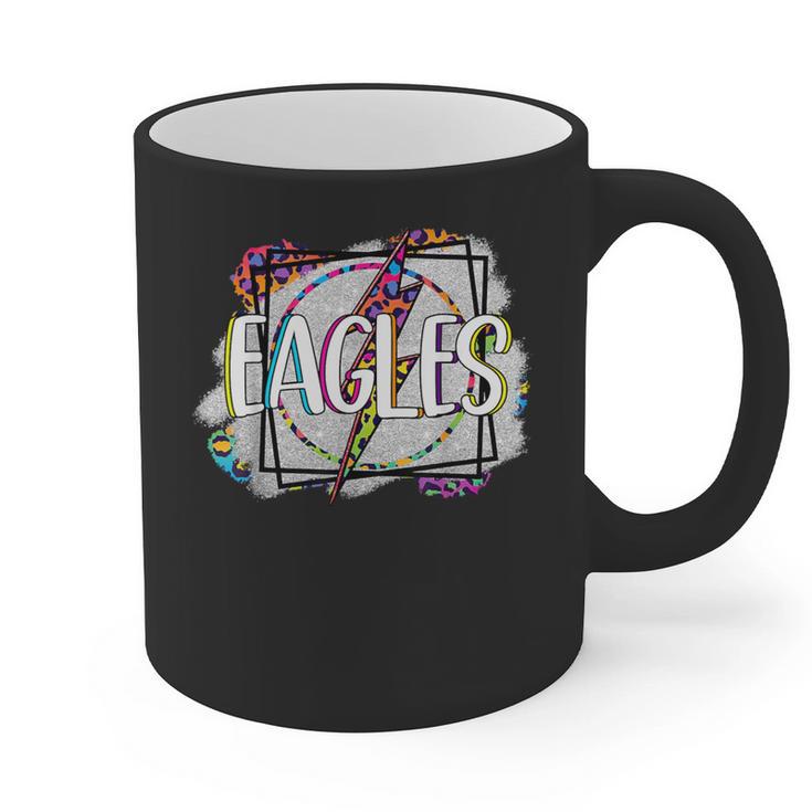 Eagles Teacher School Sports Fan Team Spirit Graphic Print Coffee Mug