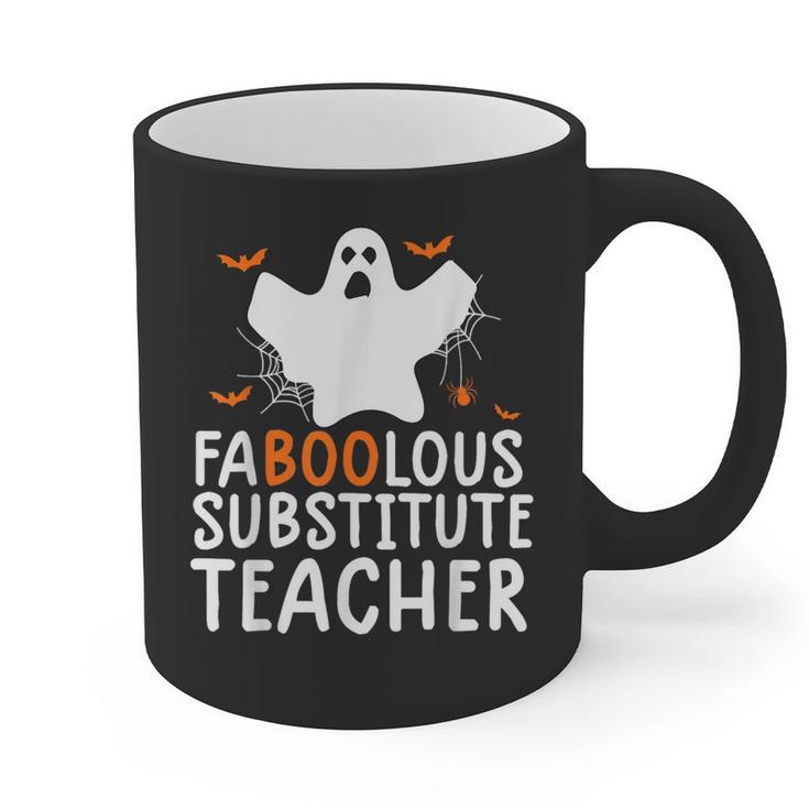 Faboolous Substitute Teacher Halloween Costume Graphic Print Coffee Mug