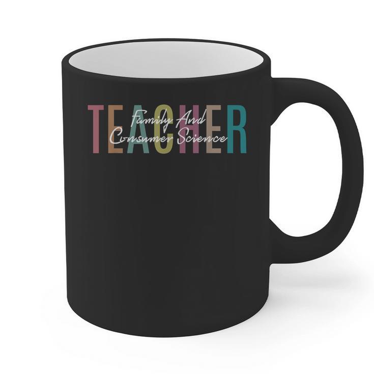 FACS Teacher Family And Consumer Science Teacher Graphic Print Coffee Mug