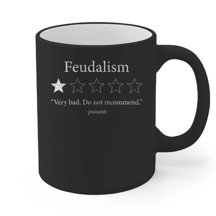Feudalism Review World History AP History Teacher Graphic Print Coffee Mug