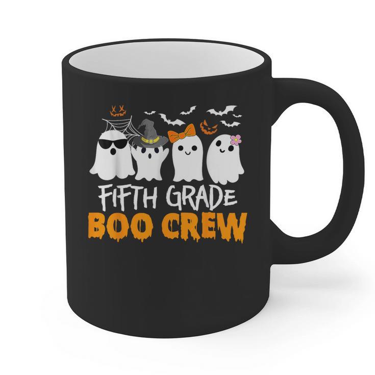 Fifth Grade Boo Crew Halloween Teacher Costume Graphic Print Coffee Mug