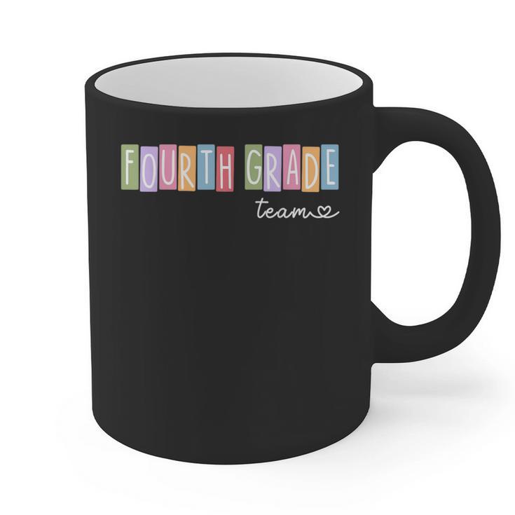 Fourth Grade Team 4th Grade Teacher Girls Boys Graphic Print Coffee Mug