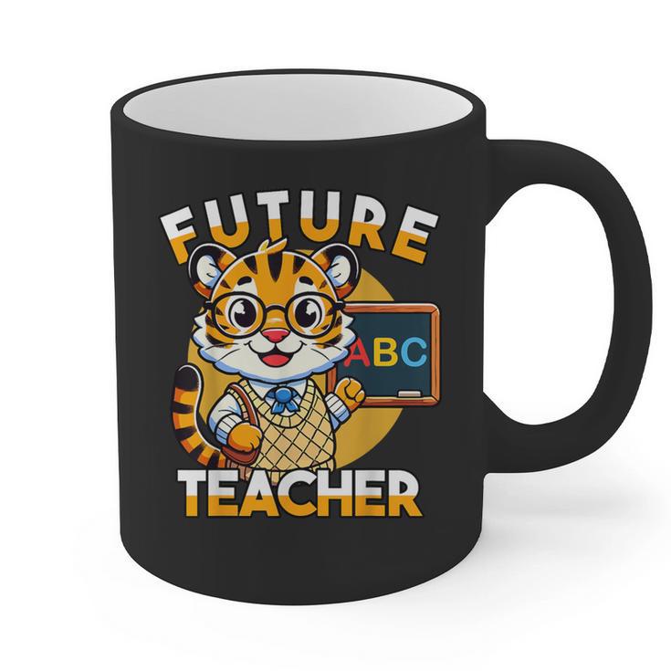 Future Teacher Graphic For Boys Inspiring Young Minds Graphic Print Coffee Mug