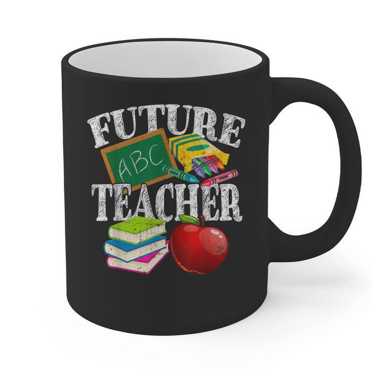 Future Teacher With Canyon And Book Teacher Men Women Girls Kids Graphic Print Coffee Mug
