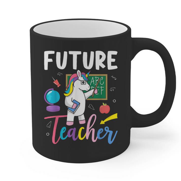 Future Teacher School Teacher Female Graphic Print Coffee Mug
