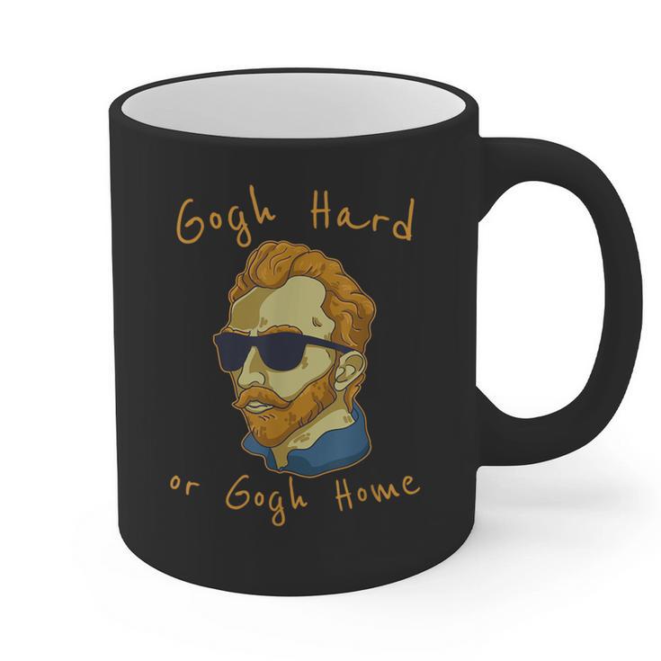 Go Hard Or Go Home Art Teacher Graphic Print Coffee Mug