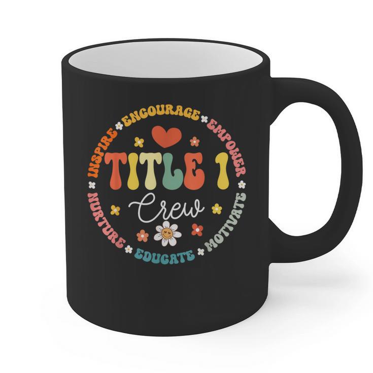 Groovy Title 1 Crew Cute Title 1 Reading Teacher Men Women Kids Graphic Print Coffee Mug, Groovy Teacher Gifts, trending gift Groovy Title 1 Crew Cute Title 1 Reading Teacher Men Women Kids Graphic Print Coffee Mug, Groovy Teacher Gifts, trending gift