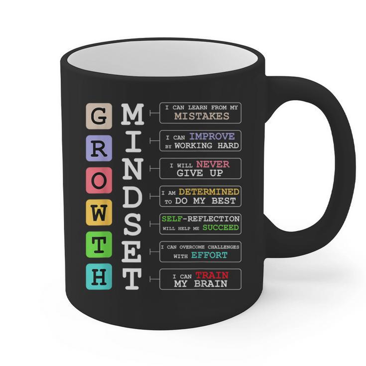 Growth Mindset Shirt Positive School Classroom Teacher Graphic Print Coffee Mug