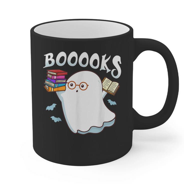 Halloween Books Librarian English Teacher Reader Reading Graphic Print Coffee Mug