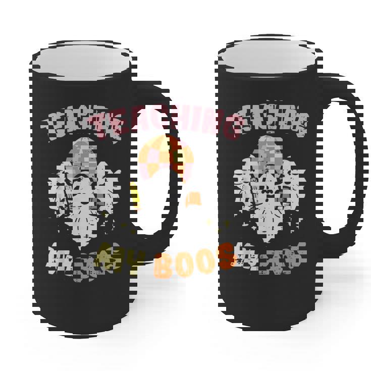 Halloween Teacher Teaching My Boos Costume Teacher Men Women Graphic Print Coffee Mug