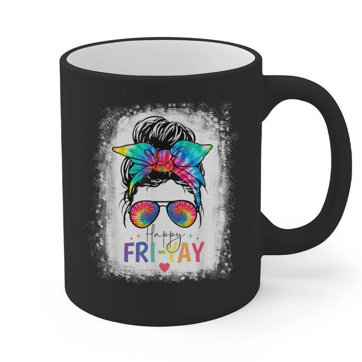 Happy Fri-Yay Friday Teacher Life Happy Friday Graphic Print Coffee Mug